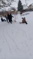 Ein Wintertag an der Grundschule